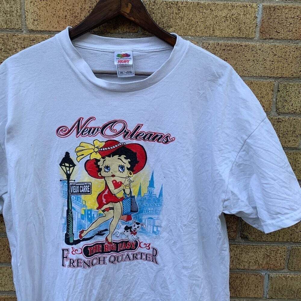 Vintage Betty Boop French Quarter T Shirt XXL